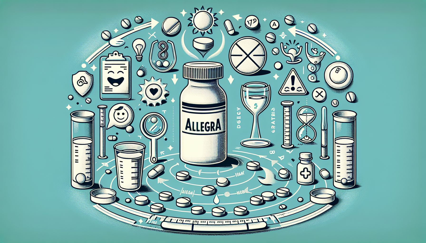 Image of Allegra medication packaging